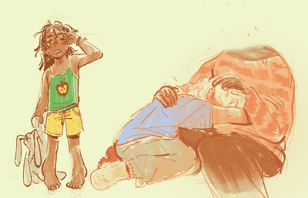 tal and irvin as kids